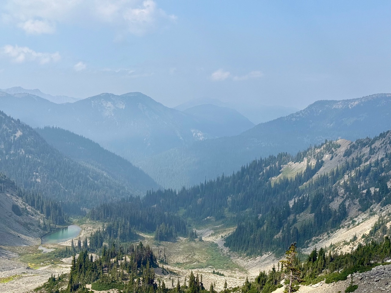 The view from Gray Wolf